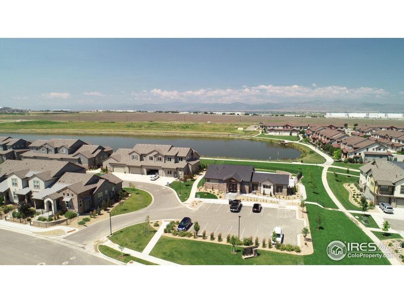 Aerial view of Vernazza clubhouse Aerial view of Vernazza clubhouse