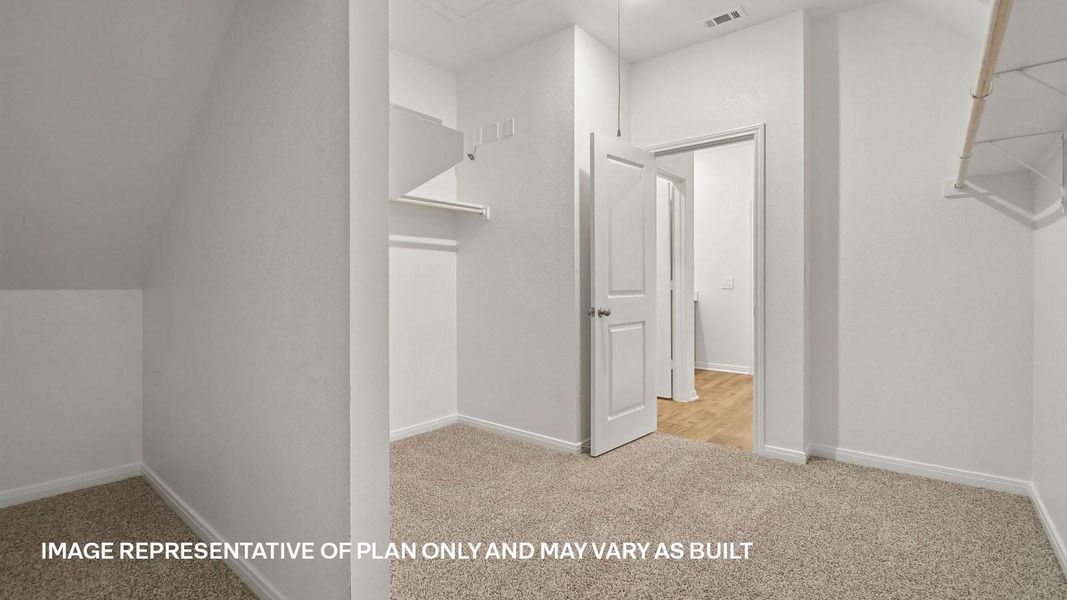 Spacious, unfurnished interior of a new home in Prairie Lakes, Buda (Image 27).