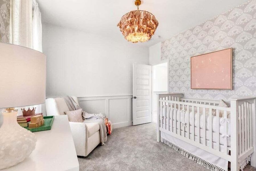 Furnished interior view inside a new home in Carnes Crossroads: Row Collection, Summerville (Image 23).