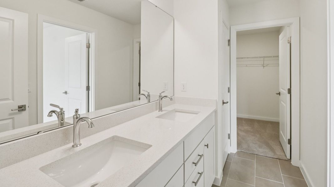 Furnished interior view inside a new home in Cyrene at Harmony, St. Cloud (Image 23). Furnished interior view inside a new home in Cyrene at Harmony, St. Cloud (Image 23).