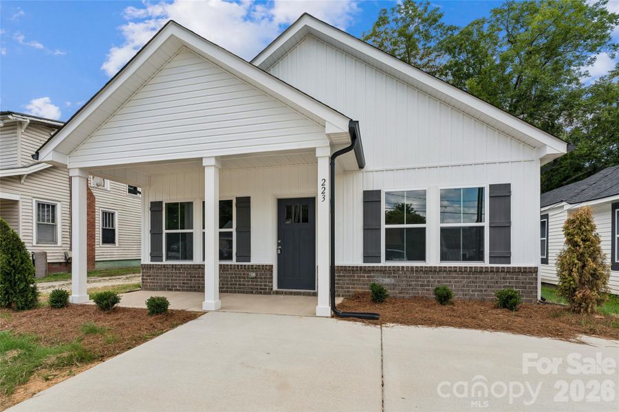 Exterior details and patio area of a home in , Salisbury (Image 3).