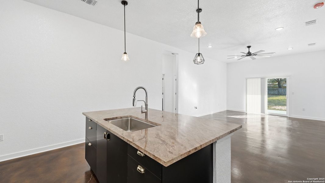 Close-up of interior finishes inside a home in , Elmendorf (Image 18).