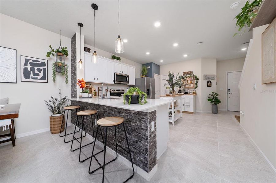 Furnished interior view inside a new home in , Davenport (Image 4).