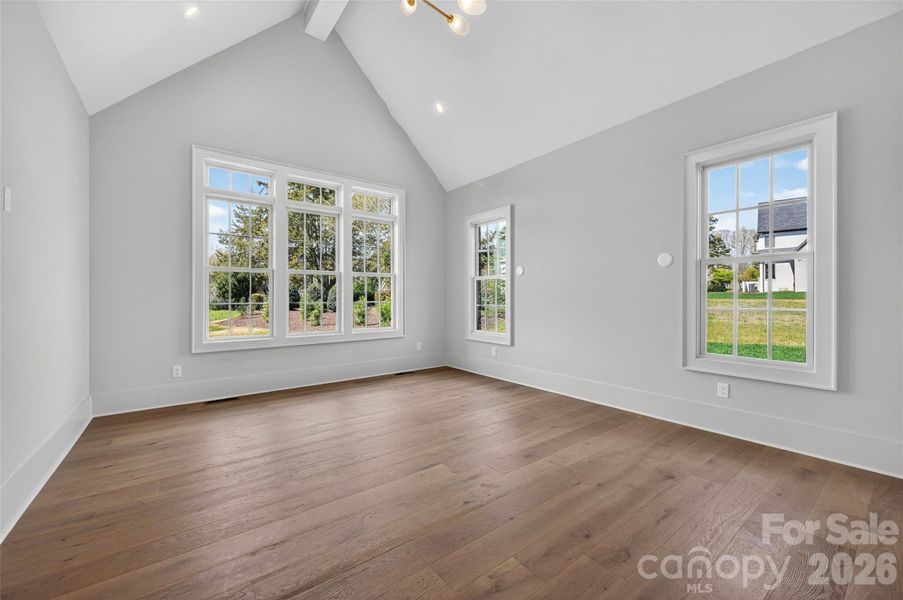 Spacious, unfurnished interior of a new home in , Mint Hill (Image 28).