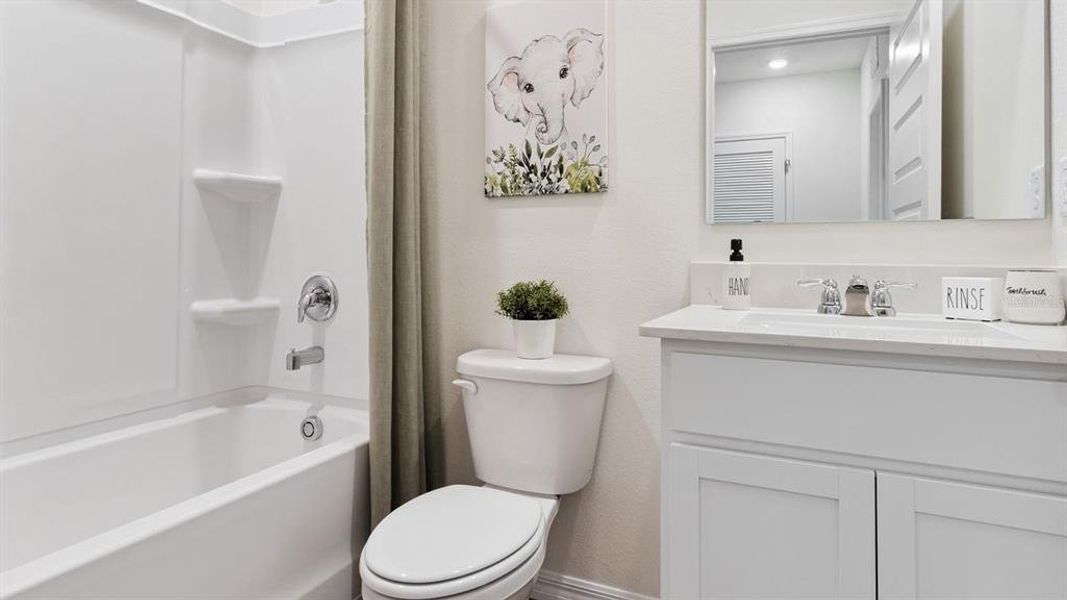 Furnished interior view inside a new home in Crosswinds, Haines City (Image 17).