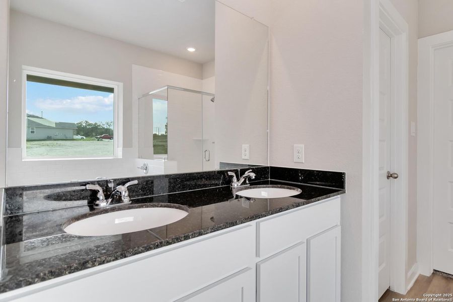 Furnished interior view inside a new home in Hunters Ranch, San Antonio (Image 7). Furnished interior view inside a new home in Hunters Ranch, San Antonio (Image 7).