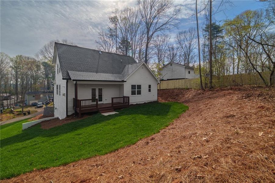 Exterior details and patio area of a home in , Woodstock (Image 28).
