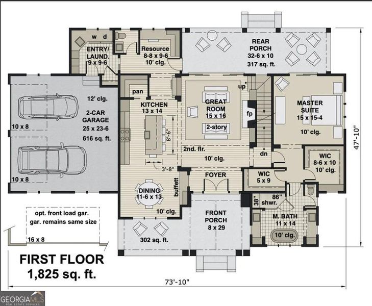 2D floor plan layout of this home in , Douglasville, GA (Image 2). 2D floor plan layout of this home in , Douglasville, GA (Image 2).