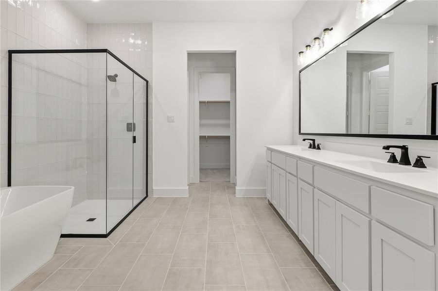 Furnished interior view inside a new home in Pecan Grove, Burleson (Image 8).