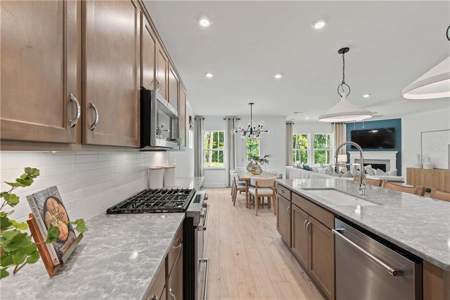 Furnished interior view inside a new home in , Villa Rica (Image 15).