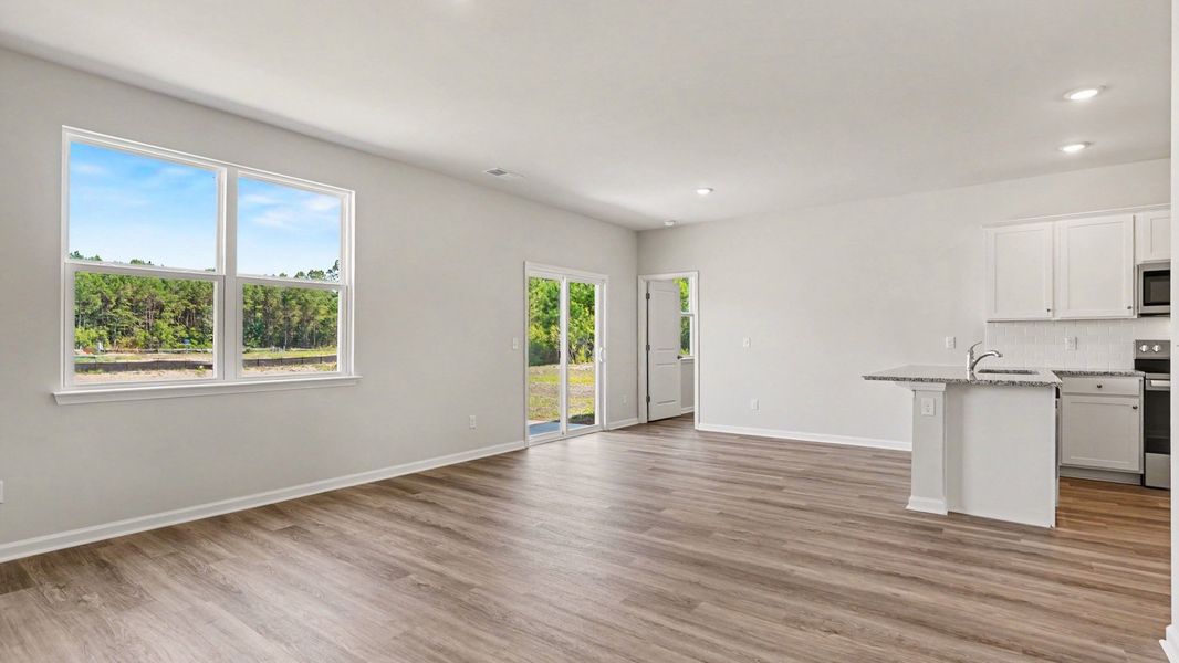 Spacious, unfurnished interior of a new home in The Meadows at Wildwood Village, Shallotte (Image 9).
