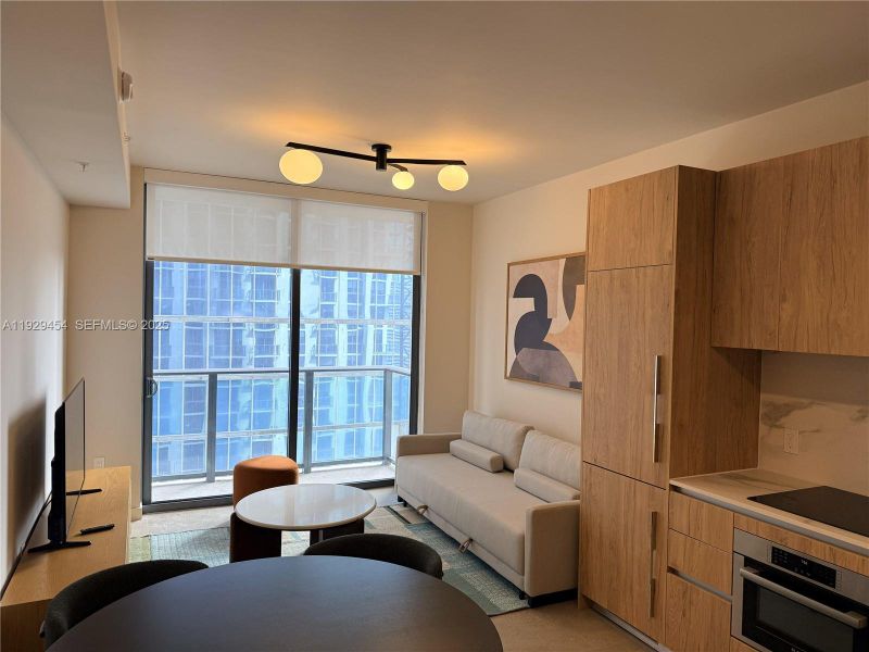 Furnished interior view inside a new home in , Miami (Image 5). Furnished interior view inside a new home in , Miami (Image 5).