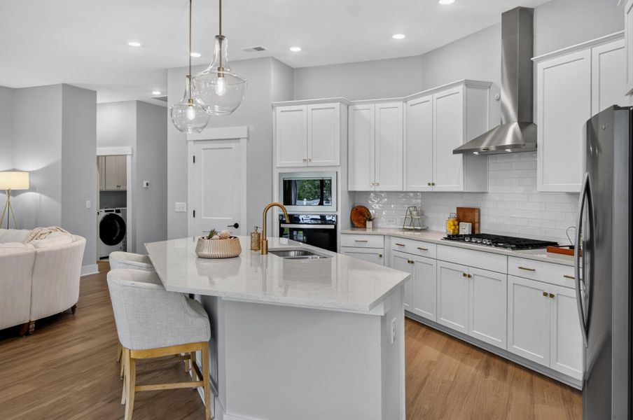 Furnished interior view inside a new home in , Summerville (Image 5).