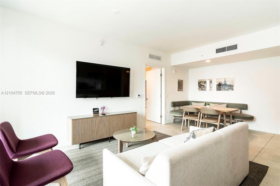 Furnished interior view inside a new home in Natiivo Miami, Miami (Image 9).