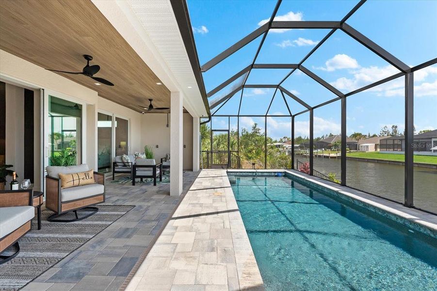 Exterior details and patio area of a home in , Port Charlotte (Image 21).