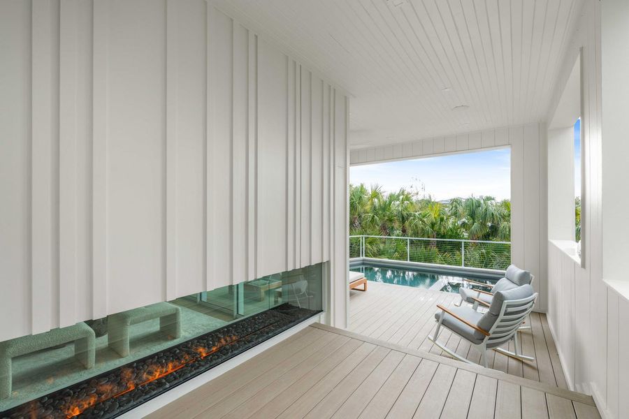 Exterior details and patio area of a home in , Isle Of Palms (Image 38).