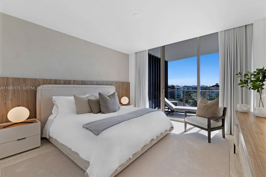 Furnished interior view inside a new home in , Bay Harbor Islands (Image 21). Furnished interior view inside a new home in , Bay Harbor Islands (Image 21).