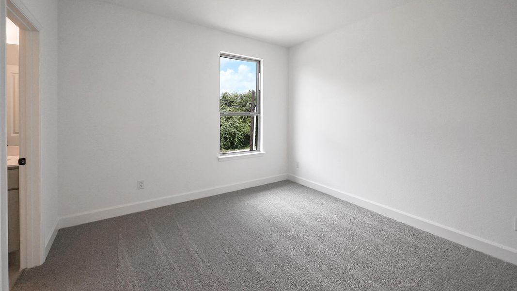 Spacious, unfurnished interior of a new home in Solms Landing, New Braunfels (Image 14). Spacious, unfurnished interior of a new home in Solms Landing, New Braunfels (Image 14).