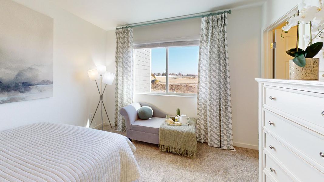 Furnished interior view inside a new home in Liberty Draw, Evans (Image 12). Furnished interior view inside a new home in Liberty Draw, Evans (Image 12).