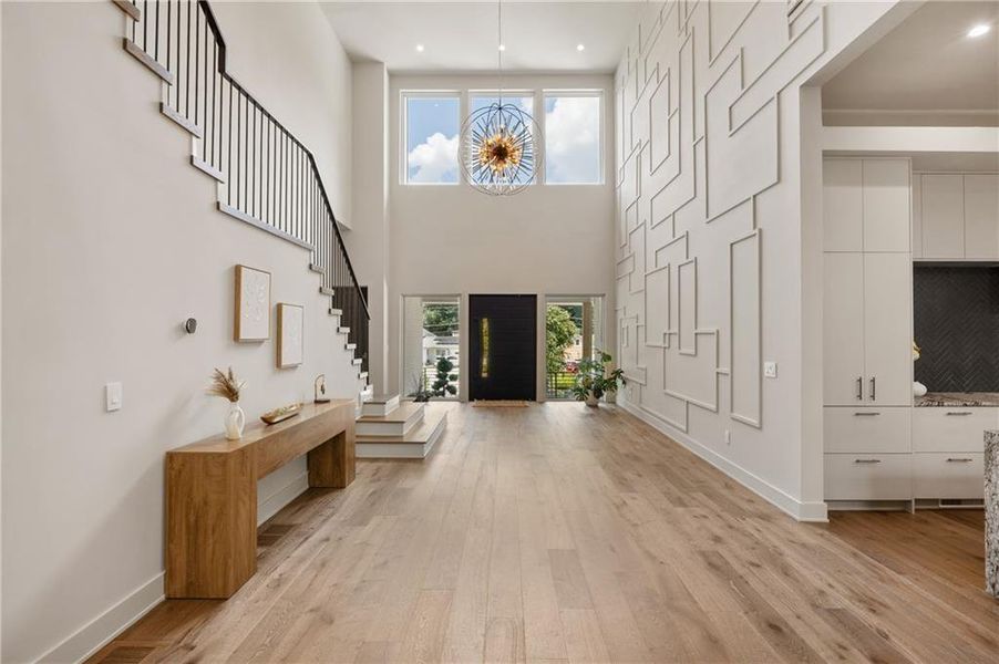 Furnished interior view inside a new home in , Sandy Springs (Image 5).