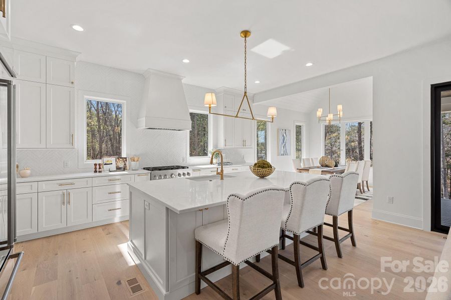 Furnished interior view inside a new home in , Mooresville (Image 10).