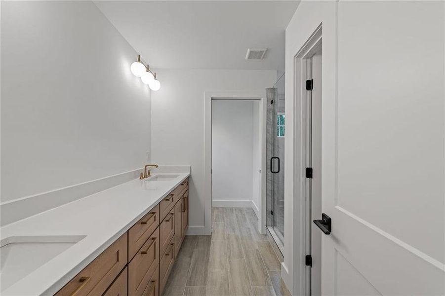 Furnished interior view inside a new home in , Morganton (Image 13).