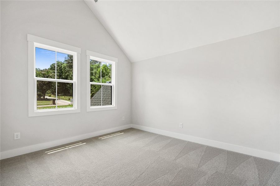 image is of a different house, same floor plan.  I