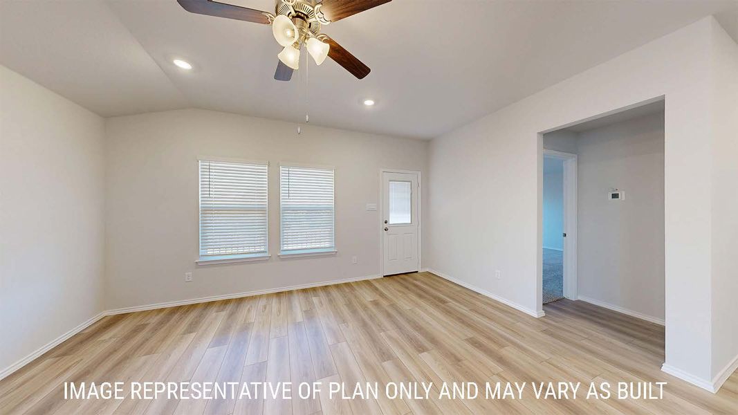 Spacious, unfurnished interior of a new home in Wilkins Valley, Brenham (Image 10). Spacious, unfurnished interior of a new home in Wilkins Valley, Brenham (Image 10).