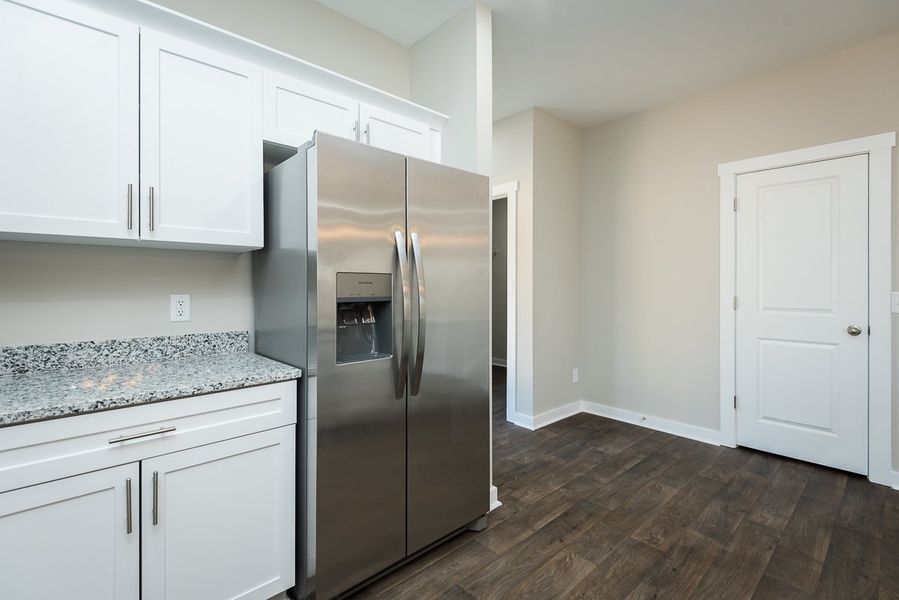 Representative furnished interior of a home built from the TH 1425 END by Foundation Home Builders LLC in Stokesburg Road Townhomes, Walnut Cove (Image 7).