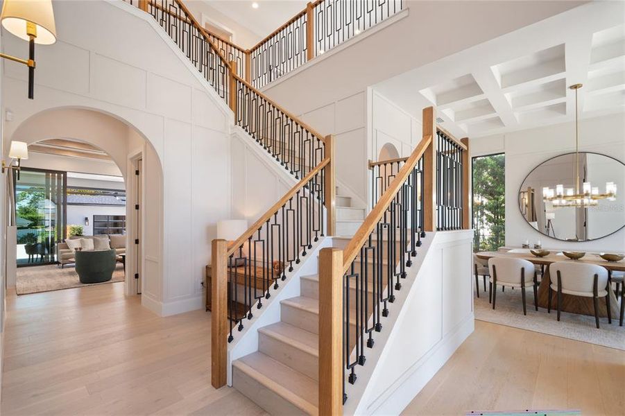 Furnished interior view inside a new home in , Winter Park (Image 10).