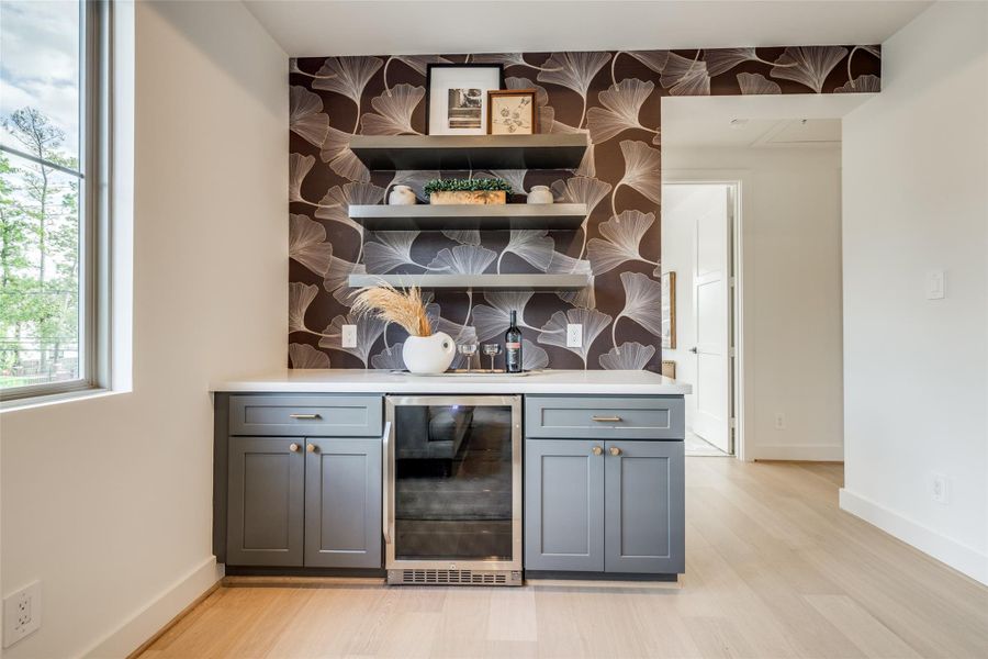 Furnished interior view inside a new home in , Houston (Image 44).