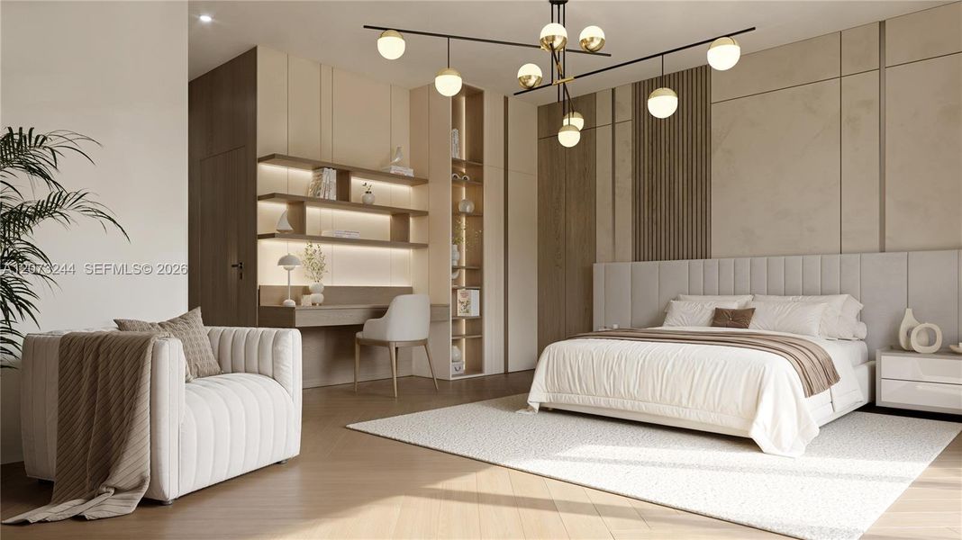 Furnished interior view inside a new home in , North Bay Village (Image 6).