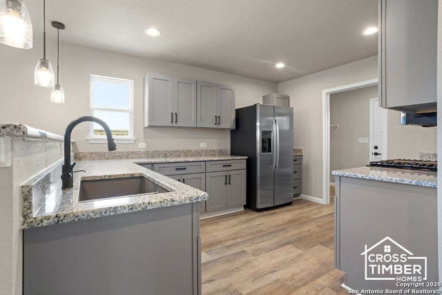 Furnished interior view inside a new home in , San Antonio (Image 8). Furnished interior view inside a new home in , San Antonio (Image 8).