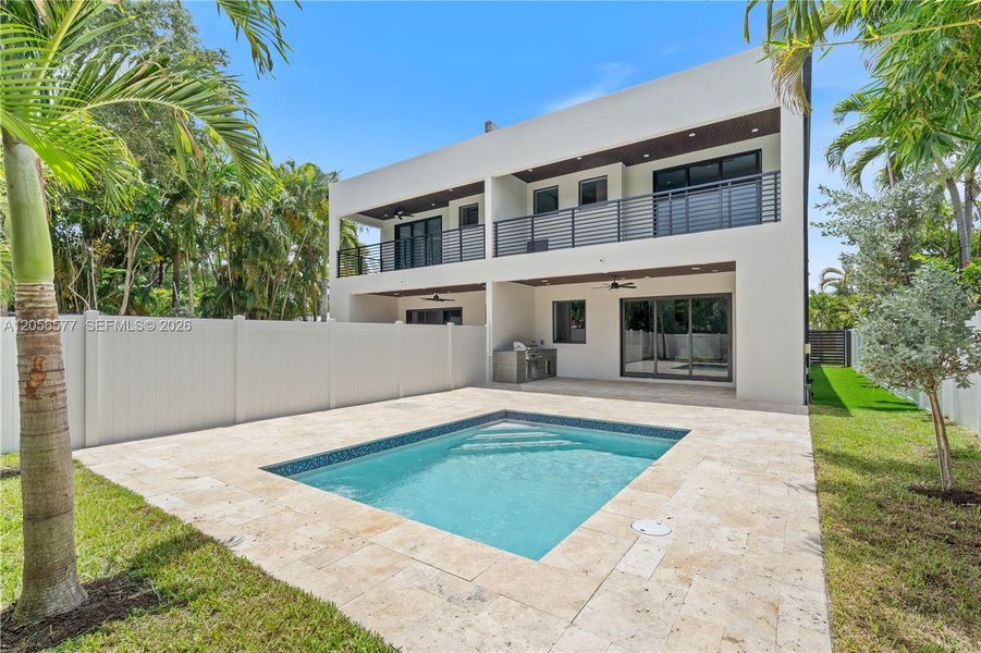 Exterior details and patio area of a home in , Fort Lauderdale (Image 21). Exterior details and patio area of a home in , Fort Lauderdale (Image 21).