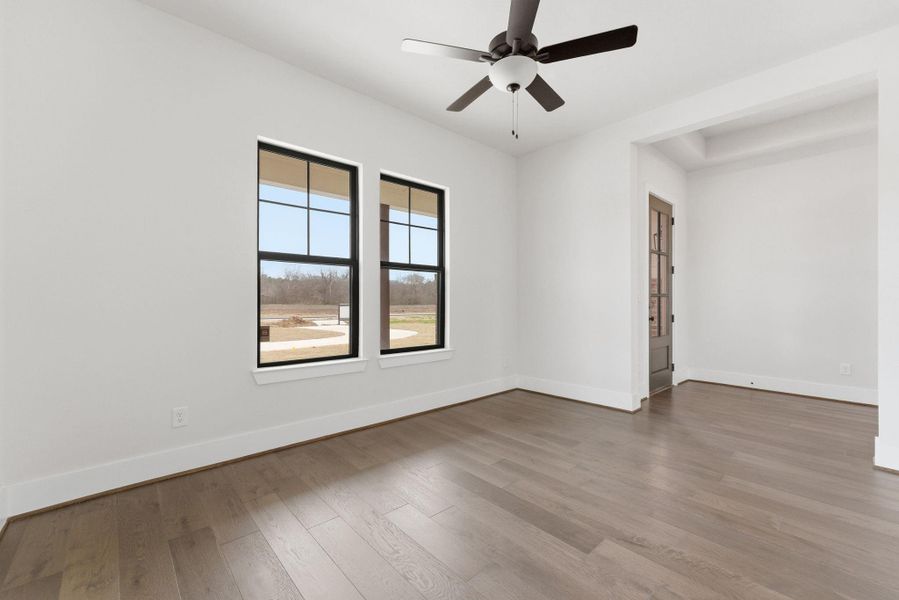 Spacious, unfurnished interior of a new home in High Meadow Estates, New Waverly (Image 49).