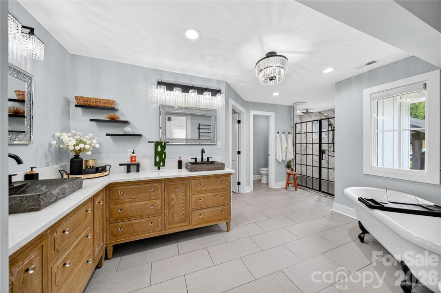 Furnished interior view inside a new home in , Denver (Image 13).