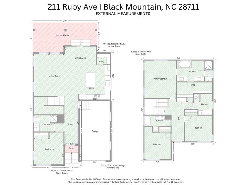 2D floor plan layout of this home in , Black Mountain, NC (Image 5). 2D floor plan layout of this home in , Black Mountain, NC (Image 5).