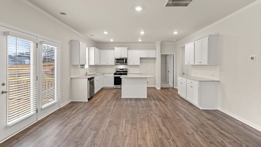 Image 41 representing the Mansfield by D.R. Horton in Northwoods at Mirror Lake, Villa Rica, GA.