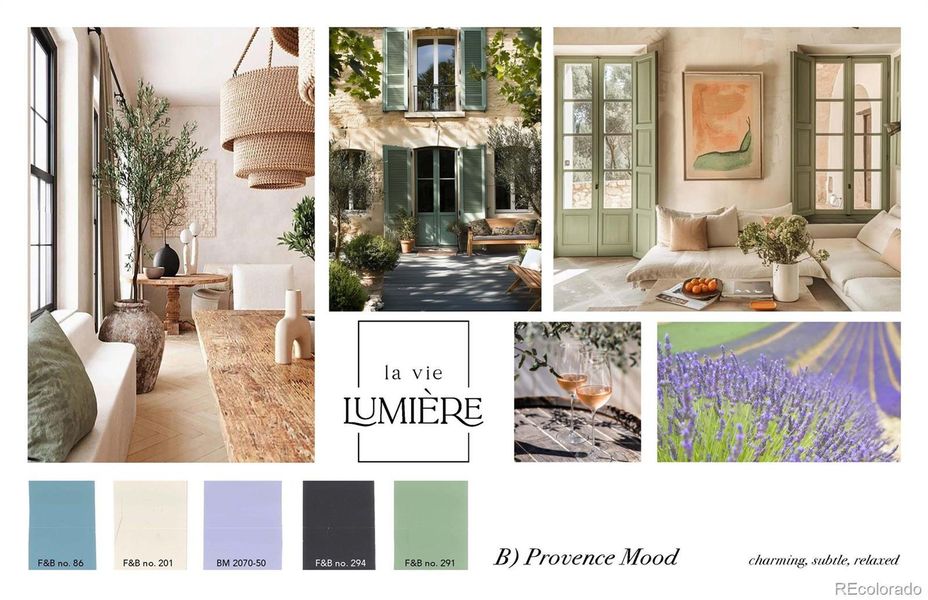 The warm & earthy Provence
