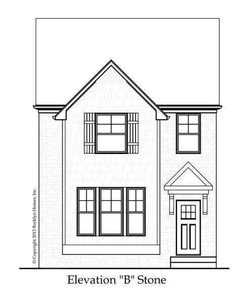 Representative rendering of the exterior for the Wesley by Rocklyn Homes (Image 2). Representative rendering of the exterior for the Wesley by Rocklyn Homes (Image 2).