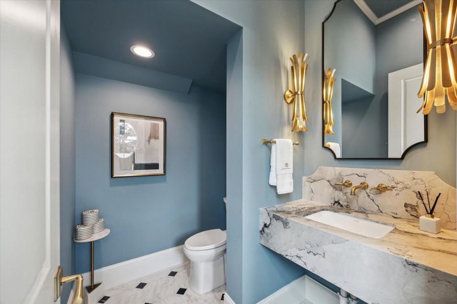 Beautifully appointed spaces throughout the home. *Photo is of another home in the community and for  informational purposes only.