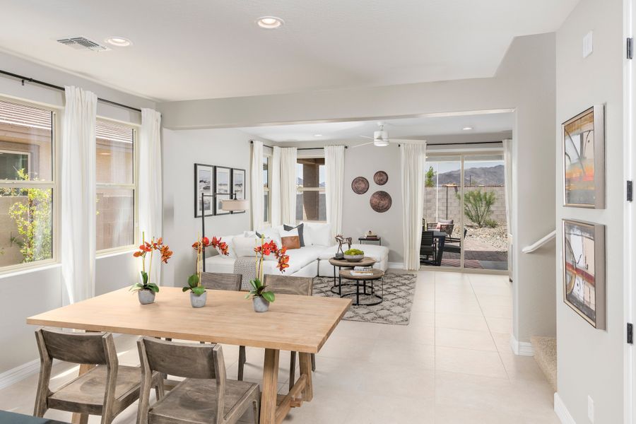 Representative furnished interior of a home built from the Geneva by Beazer Homes in Highpointe at Northpointe, Peoria (Image 18).