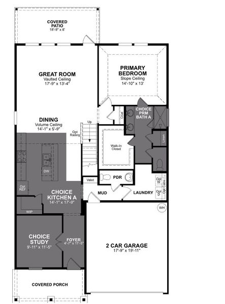 2D floor plan layout of this home in Saddle Creek Ranch, Cibolo, TX (Image 1). 2D floor plan layout of this home in Saddle Creek Ranch, Cibolo, TX (Image 1).