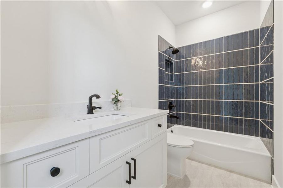 Furnished interior view inside a new home in , Acworth (Image 33). Furnished interior view inside a new home in , Acworth (Image 33).