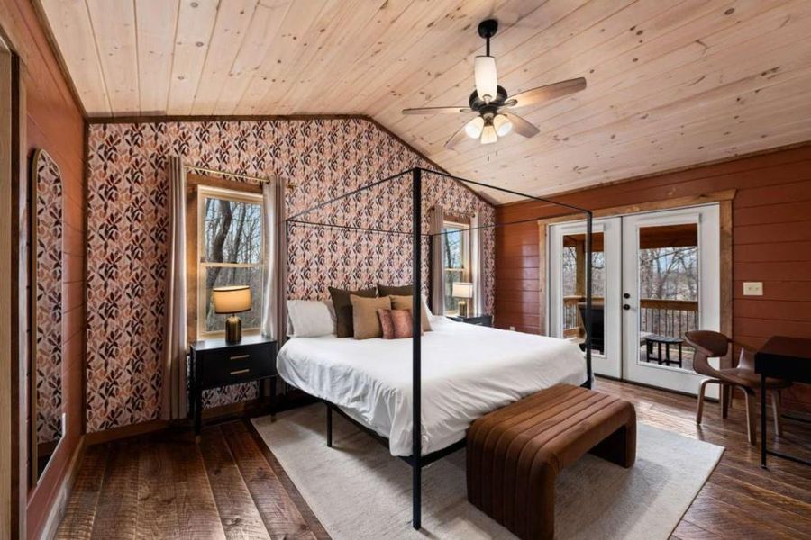 Furnished interior view inside a new home in , Blue Ridge (Image 11).