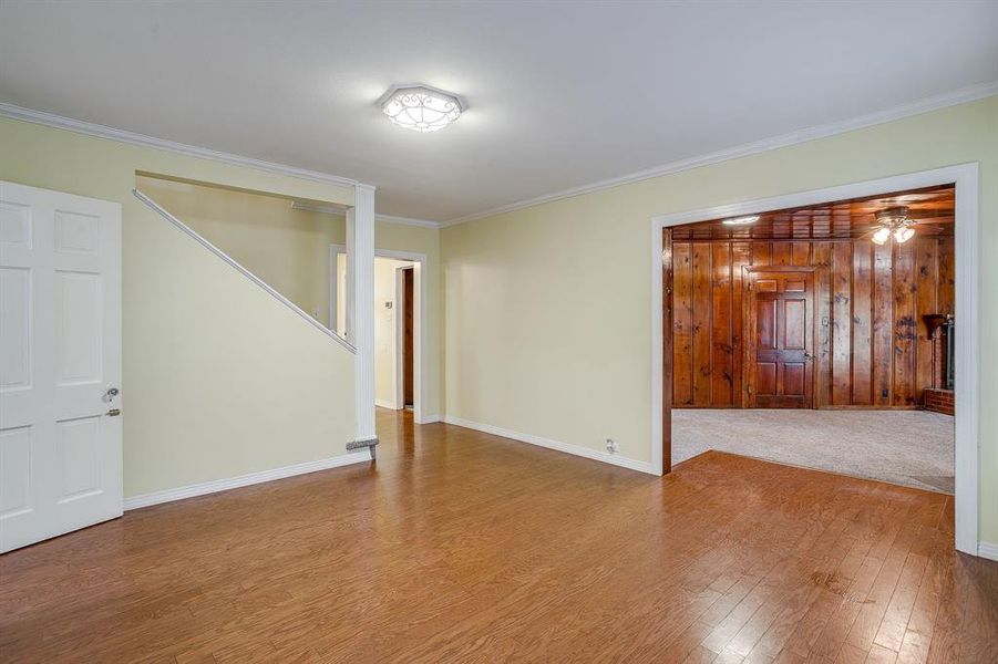 Large dining area. Easily converted into a second living or play room. Large dining area. Easily converted into a second living or play room.