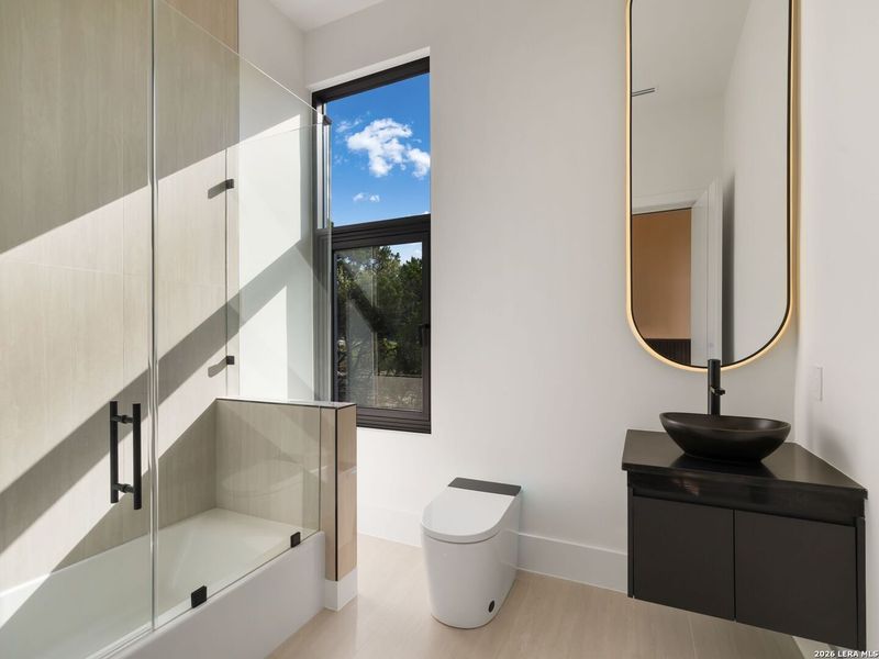 Furnished interior view inside a new home in , San Antonio (Image 12).