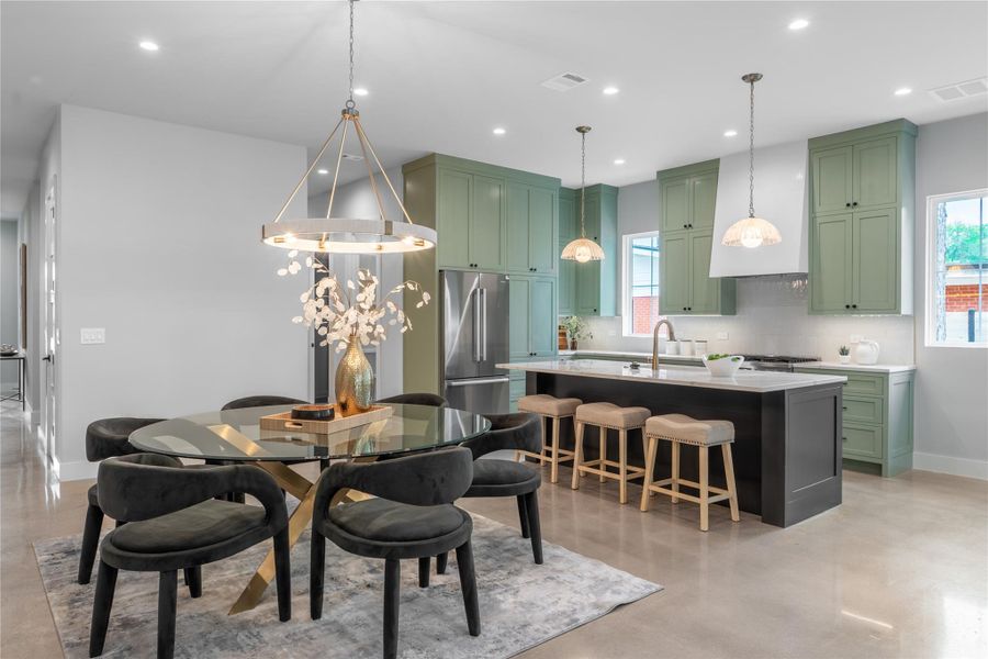 Furnished interior view inside a new home in , Austin (Image 18).