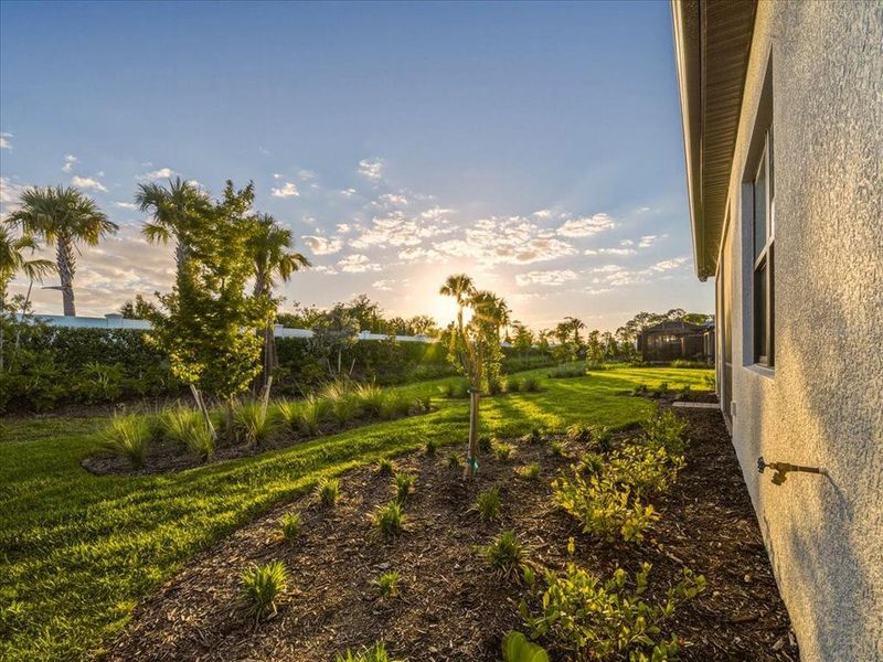 Exterior details and patio area of a home in Talon Preserve on Palmer Ranch, Nokomis (Image 40).