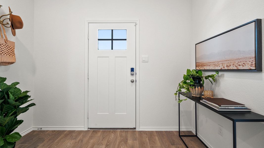 Representative furnished interior of a home built from the The Emily by D.R. Horton in Valverde, Bastrop (Image 4). Representative furnished interior of a home built from the The Emily by D.R. Horton in Valverde, Bastrop (Image 4).